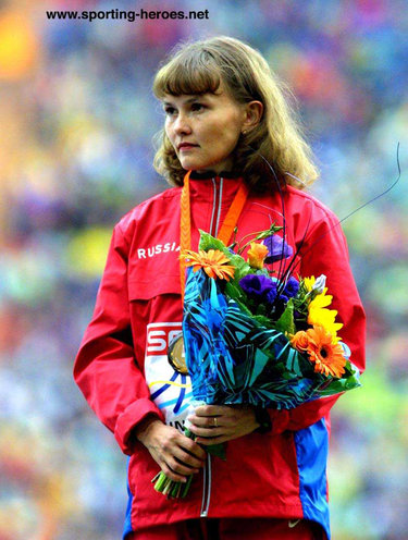 Lyudmila Biktasheva - Russia - 10,000m bronze medal at 2002 European Championships.