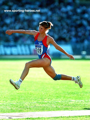 Anna Biryukova - Russia - 1993 World Champion with World TJ record.