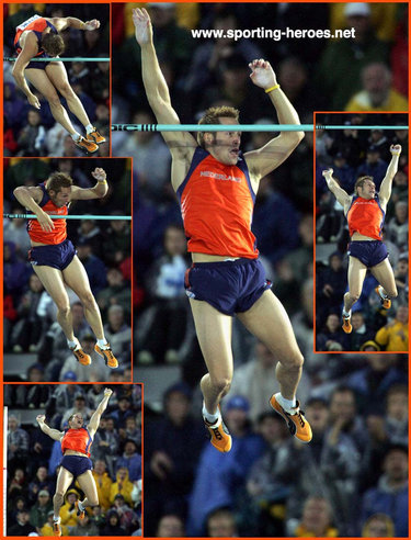 Rens Blom - Nederland - 2005 World Champs Pole Vault Gold medal.