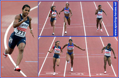 Rachelle Boone-Smith - U.S.A. - 2005 World Championship 200m silver medal