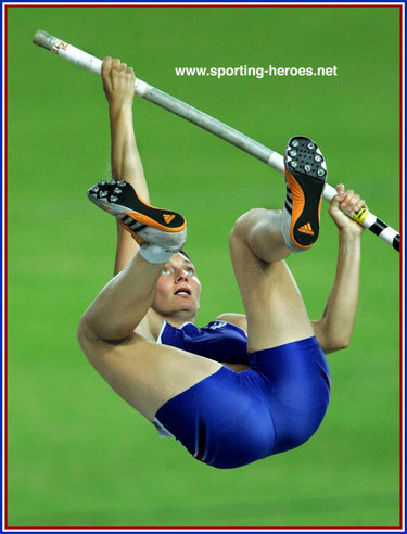Vanessa Boslak - France - 5th in Pole Vault at the 2007 World Championships.