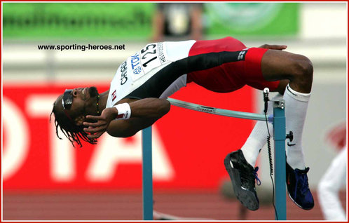 Mark Boswell - Canada - 4th in the High Jump at 2005 World Championships.