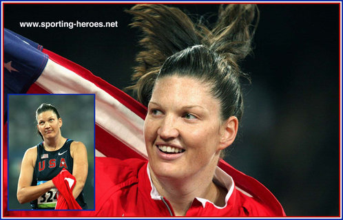 Stephanie Brown-Trafton - U.S.A. - 2008 Olympic Games Women's Discus Champion