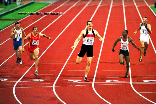 David Canal - Spain - 400m silver at 2002 European Championships.