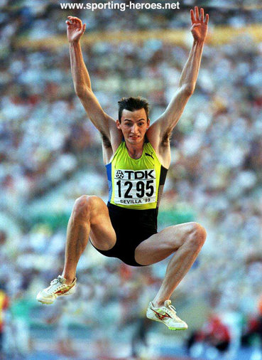 Gregor Cankar - Slovenia - Long Jump bronze at 1999 World Championships.