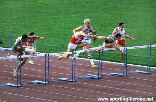 Alejandro Casanas - Cuba - 110m Hurdles silvers at successive Olympic Games.