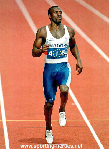 Linford Christie - Great Britain & N.I. - 1994 third European Championships 100m title.