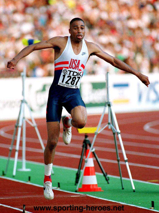 Mike CONLEY Olympic & World triple jump champion. U.S.A.