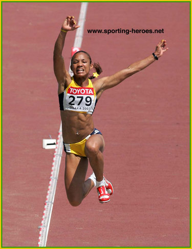 Keila Costa - Brazil - 7th in the Long Jump at the 2007 World Championships.
