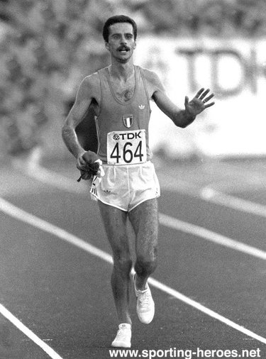 Alberto Cova - Italy - World & European 10,000 metres champion.