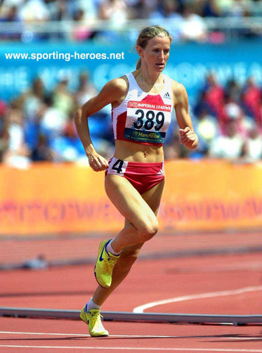 Diane Cummins - Canada - 800m silver at 2002 Commonwealth Games.