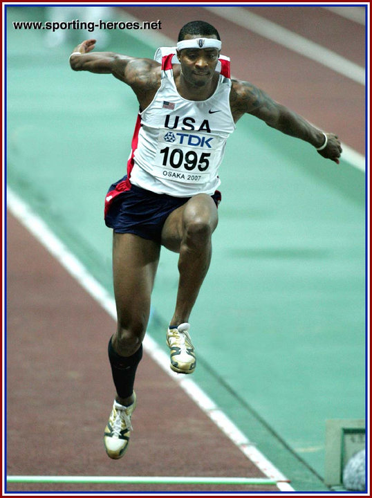 Walter DAVIS World Championships Triple Jump Champion. U.S.A.