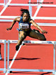 Gail DEVERS - U.S.A. - 100m Hurdles silver at 2001 Worlds (result)