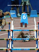Gail DEVERS - U.S.A. - 2004 Olympic Games crash.