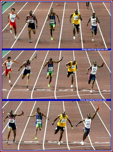 Leroy Dixon - U.S.A. - 2007 World Championships 4x100m Gold Medal.