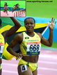 Vonette DIXON - Jamaica - 100m Hurdles silver at 2002 Commonwealth Games.