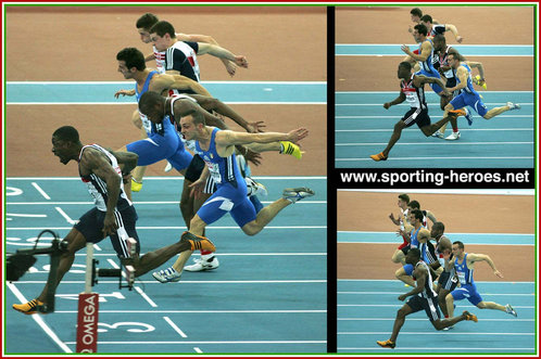 Emanuele Di Gregorio - Italy - 2009 European Indoor Championships 60 m bronze medal