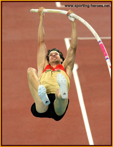 Danny Ecker - Germany - European pole vault champion & World Championship medalist.