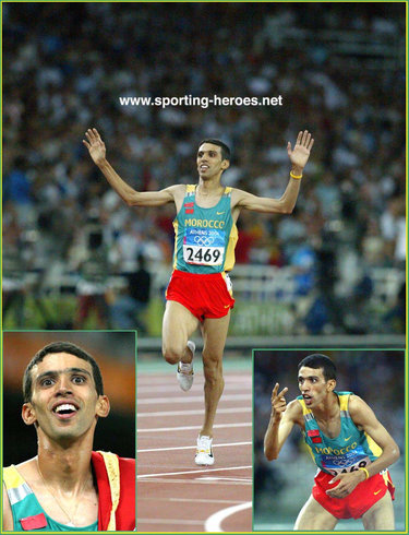 Hicham El Guerrouj - Morocco - Two Gold medals at 2004 Olympic Games.
