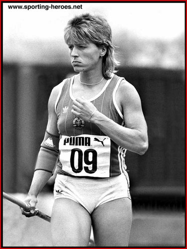 Petra Felke - East Germany - Meisterschaft Rekord 1986-1992
