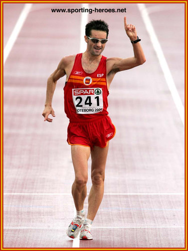 Francisco Javier Fernandez - 2006 European Champs 20km Walk Gold Medal.