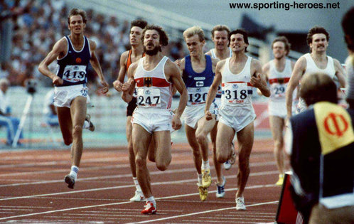 Hans-Peter Ferner - Germany - 1982 European 800 metres Champion.