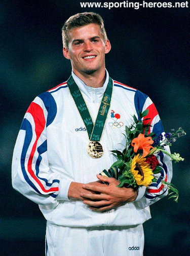 Jean Galfione - France - 1996 Olympic Games Pole Vault champion.
