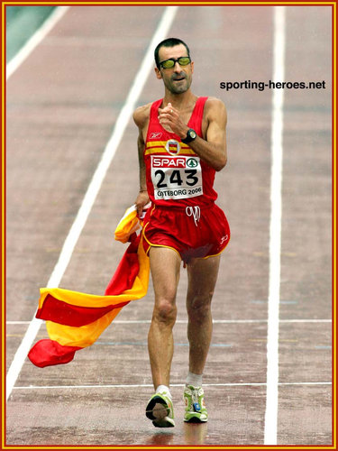 Jesus Angel Garcia - Spain - 2006 European Championships 50km Walk silver.