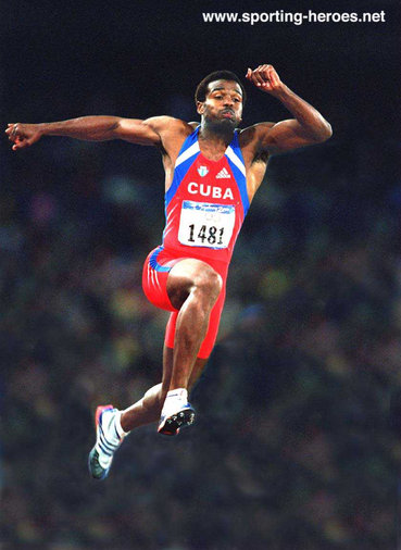 Yoel Garcia - Cuba - Triple Jump silver medal at 2000 Olympic Games.