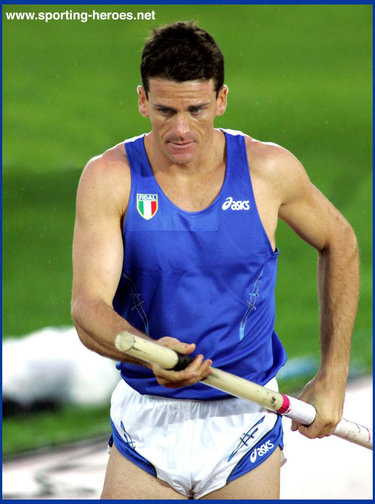 Giuseppe Gibilisco - Italy - 2003 World Pole Vault Champion.