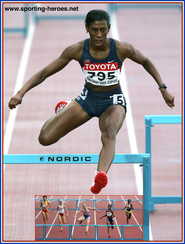 Sandra Glover - U.S.A. - 400mh silver at 2003 World Championship & bronze in 2005.