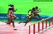 Lacena GOLDING-CLARK - Jamaica - 100m hurdles Gold at 2002 Commonwealth Games.