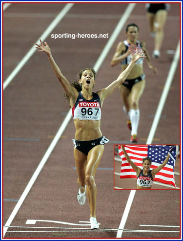 Kara Goucher - U.S.A. - 2007 World Championships 10000m bronze medal.