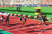 Maurice GREENE - U.S.A. - Three World Championships 100 metres gold medals.