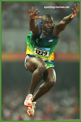 Jadel Gregorio - Brazil - 6th in the Triple Jump at the 2008 Olympics.