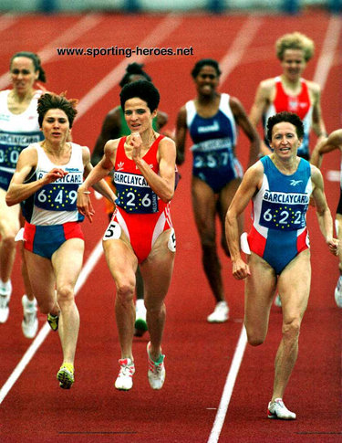 Lyubov Gurina - Russia - 1994 European 800m Champion.