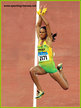 Chelsea HAMMOND - Jamaica - 4th in the Long Jump at the 2008 Olympic Games.