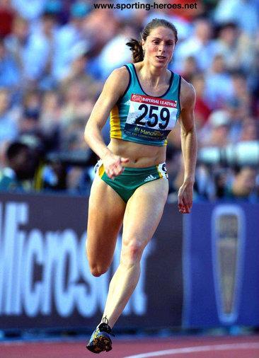 Lauren Hewitt - Australia - Relay Gold & 200m bronze at 2002 Commonwealth Games.