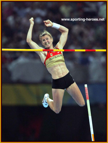 Carolin Hingst - Germany - 6th in the Pole Vault at the 2008 Olympic Games.