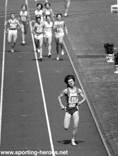 Paula Ivan - Romania - 1500m Gold & 3000m silver at 1988 Olympic Games.