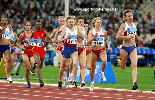 Anna Jakubczak - Poland - 1500m finalist at 2000 & 2004 Olympic Games.