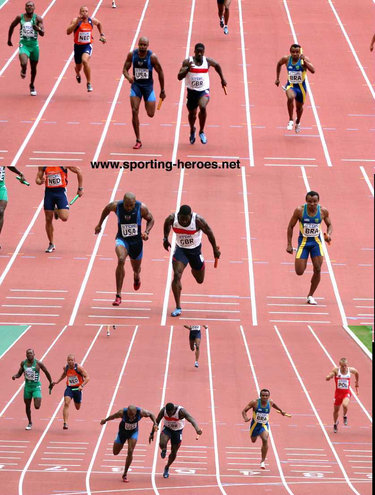 Joshua Johnson - U.S.A. - 2003 World Champs 4x100m Gold (result)