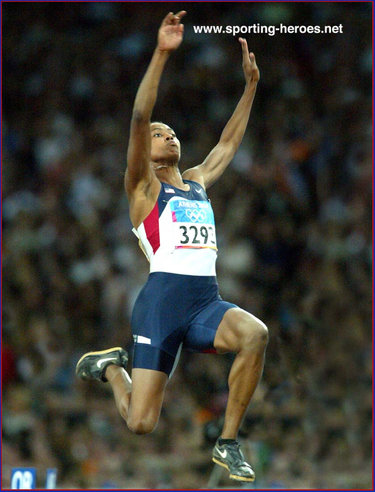 Marion Jones - U.S.A. - 2004 Olympics Games lonh jump.