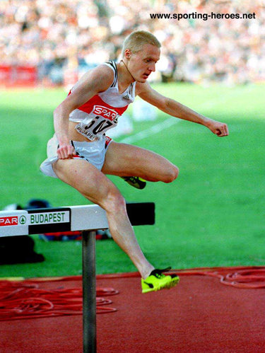 Damian Kallabis - Germany - Steeplechase Gold at 1998 European Championships.