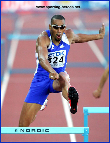 Naman Keita - France - Olympic Games 400m hurdles bronze medal in 2004.