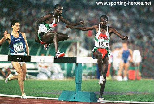 Joseph Keter - Kenya - 1996 Olympic Games steeplechase champion.