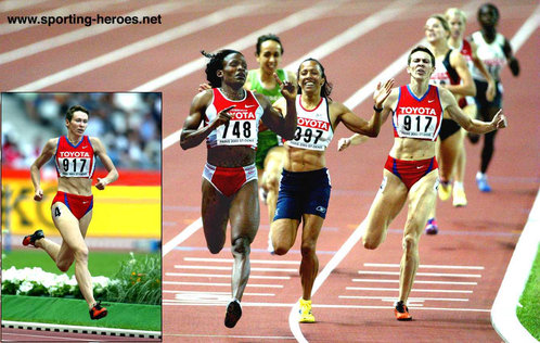 Natalya Khrushcheloya - Russia - 2003 World Championship 800m bronze medal.