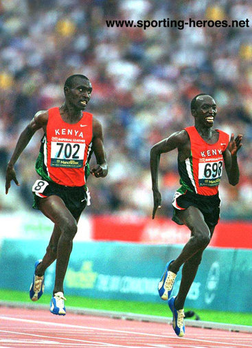 Sammy Kipketer - Kenya - 5000m Gold at 2002 Commonwealth Games.