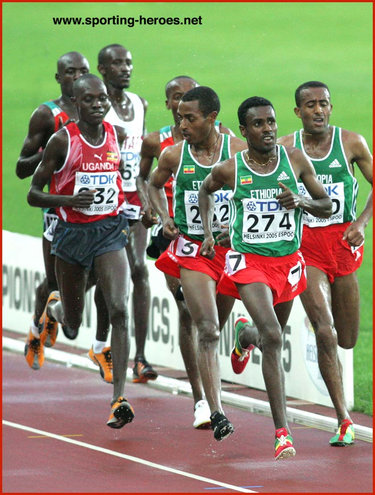 Boniface Kiprop - Uganda - 4th in the 10,000m at Olympic Games & World Championships.