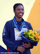 Anjanette KIRKLAND - U.S.A. - 100m Hurdles gold at 2001 World Championships.